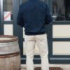 Grosse Piece Blouson Micro Perfos Bleu Fonce – Image 3