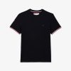 T-shirt Manches Courtes Ffr Ecusson Dos Bleu Fonce – Image 2