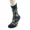 Accessoire Chaussettes Jungle Bleu Fonce