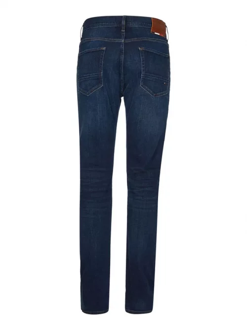 Jean Denim Nos Bleecker Mid Blue Bleu Moyen – Image 3