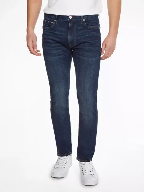 Jean Denim Nos Bleecker Mid Blue Bleu Moyen – Image 6