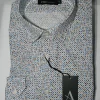 Chemise Manches Longues Ville Imp Ronds Modern Beige Moyen