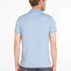 Polo Manches Courtes Mouline Bleu Clair – Image 2