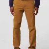 Pantalon Sport Gabardine Grand Teint Jaune Moyen