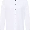 Chemise Manches Longues Ville Twill Uni Avec Oppo Blanc – Image 2