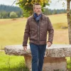 Grosse Piece Blouson Bombardier Acrylique Beige Fonce – Image 3