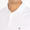 Polo Manches Courtes Broderie Manche Blanc – Image 5