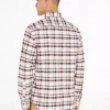 Chemise Manches Longues Sport Grands Carreaux Beige Moyen – Image 3