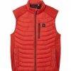 Grosse Piece Blouson Doudoune Sm Hybride Rouge Moyen