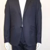 Costume 2 Pieces Chainette Unie Actu Zen Bleu Fonce