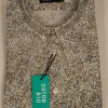 Chemise Manches Courtes Sport Imprime Mineraux Modern Oppo Beige Moyen