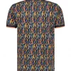 Polo Manches Courtes Planche Surf Bleu Fonce – Image 2