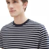 T-shirt Manches Courtes Mariniere Bleu Fonce – Image 3