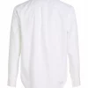 Chemise Manches Longues Sport Pop Unie Blanc – Image 2
