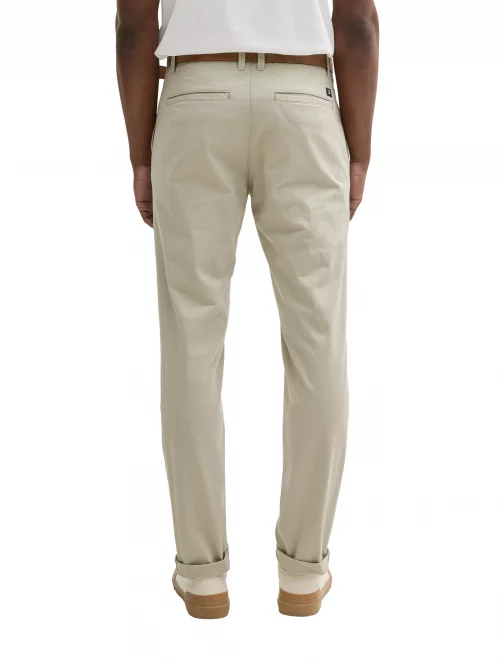 Pantalon Sport Chino Ligne Denim Beige Clair