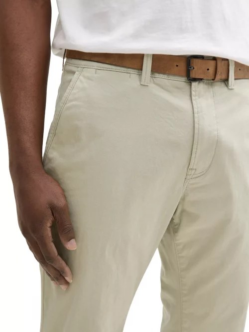 Pantalon Sport Chino Ligne Denim Beige Clair – Image 3