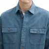 Grosse Piece Blouson Veste Peintre Coton 2pp Bleu Moyen – Image 2
