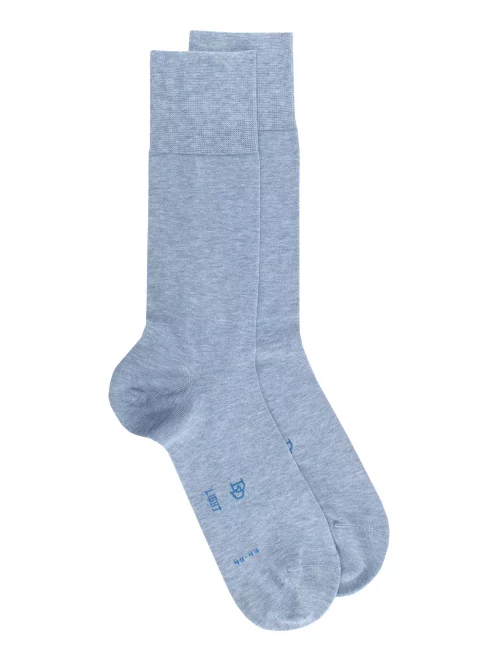 Accessoire Chaussettes Light Fil Ecosse Bleu Clair