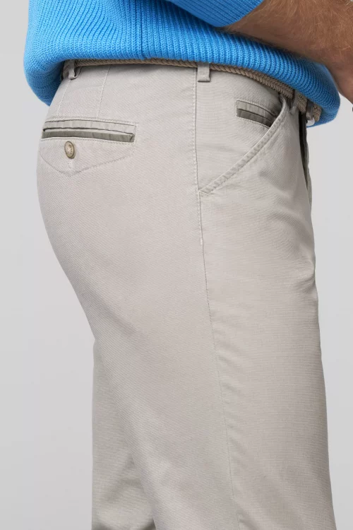 Pantalon Sport Canvas Beige Clair – Image 2