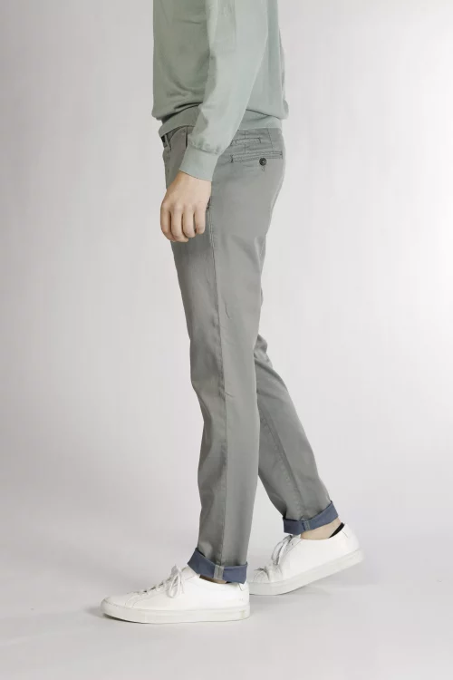 Pantalon Sport Twill Lyocell Vert Moyen – Image 3