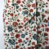 Chemise Manches Longues Ville Fleurs Rouges Modern-2 Rouge Moyen – Image 2