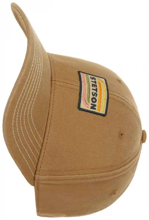 Accessoire Casquette Us Patch Stetson Beige Clair