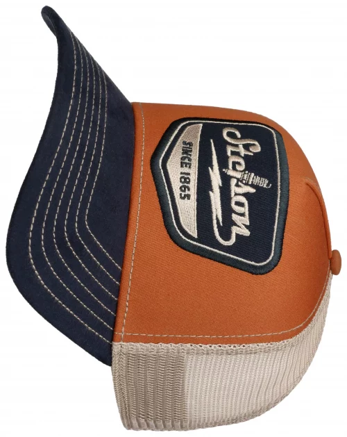 Accessoire Casquette Us Trucker Bicolore Orange Moyen