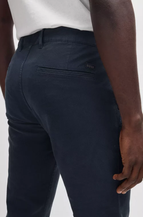 Pantalon Sport Structure 2 Tons Bleu Fonce – Image 4