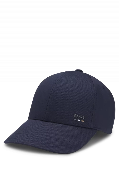 Accessoire Casquette Us Logo Rubber Bleu Fonce