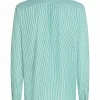 Chemise Manches Longues Sport Rayure Baton Vert Moyen – Image 2