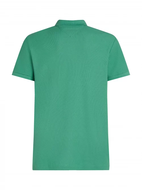 Polo Manches Courtes Logo Th Contraste Vert Moyen – Image 2