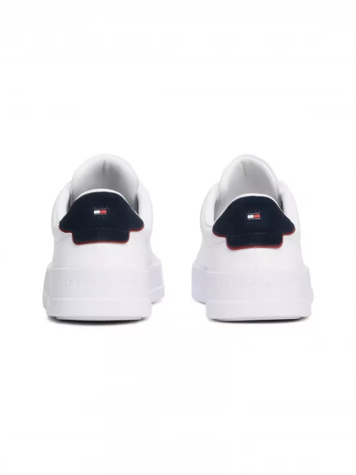 Accessoire Chaussures Sneaker Cuir Blanc – Image 2