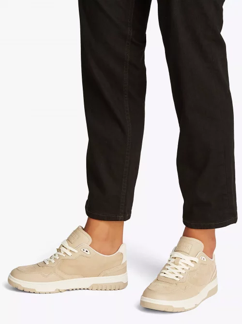 Accessoire Chaussures Sneaker Nubuck Beige Clair – Image 4
