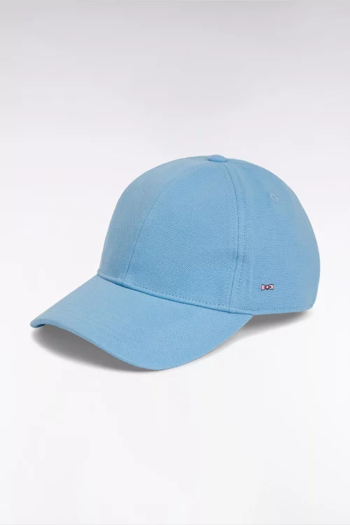 Accessoire Casquette Us Pique Uni Bleu Clair