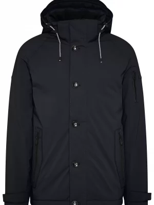 Grosse Piece Blouson Flexcity Nylon Court Bleu Fonce