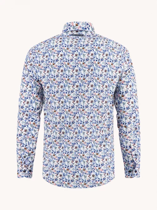 Chemise Manches Longues Sport Faisan Bleu Moyen – Image 2