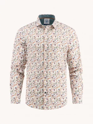 Chemise Manches Longues Sport Faisan Beige Moyen
