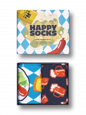 Accessoire Chaussettes Duo Biere Bleu Moyen