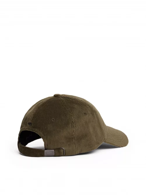 Accessoire Casquette Us Velours Kaki Fonce – Image 2