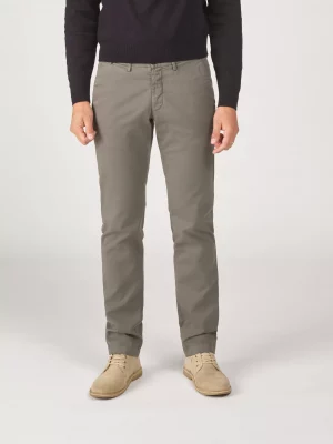 Pantalon Sport Gabardine Stretch Kaki Moyen