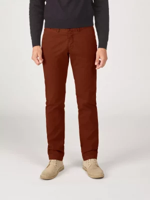 Pantalon Sport Gabardine Stretch Rouge Moyen
