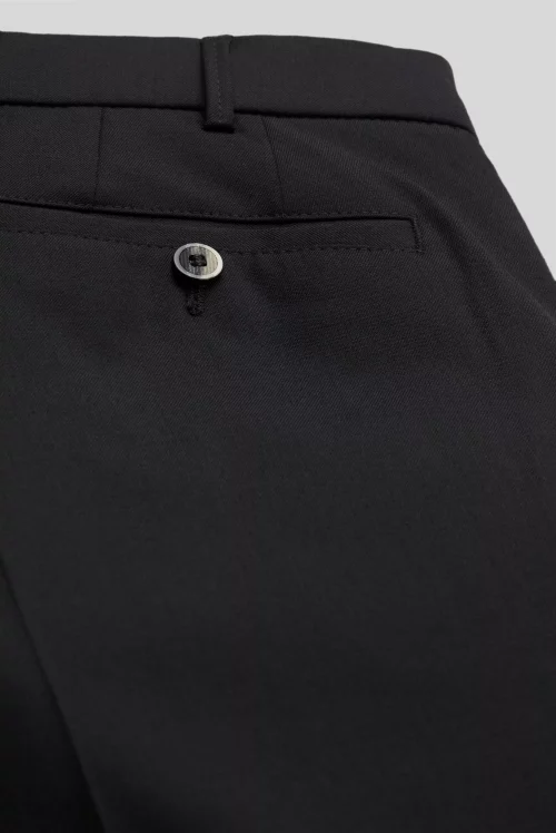 Pantalon Ville Gabardine Polylaine Noir Fonce – Image 4