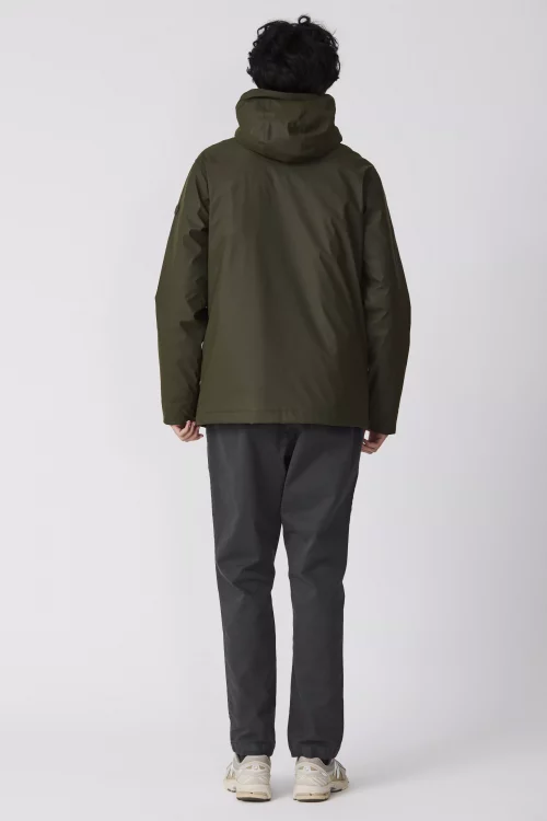 Grosse Piece Blouson Pu Matelasse Kaki Fonce – Image 2