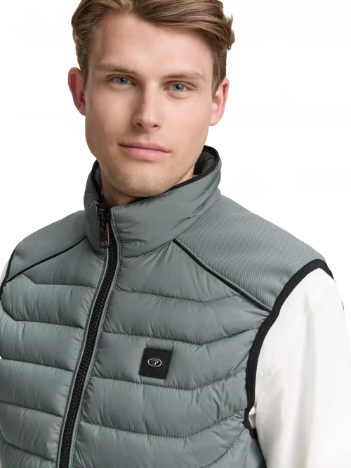 Grosse Piece Blouson Doudoune Sm Hybride Vert Moyen – Image 4