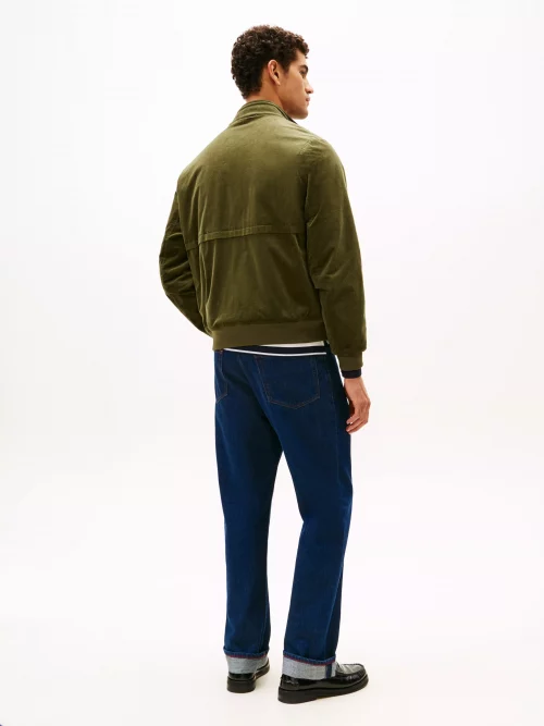 Grosse Piece Blouson Harrington Velours Kaki Fonce – Image 2