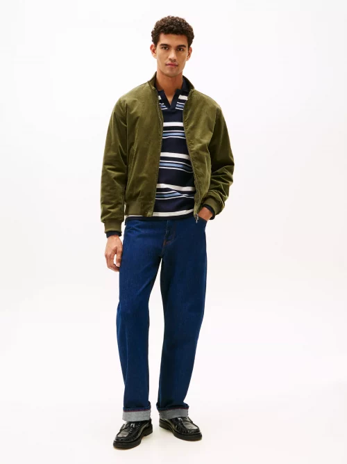 Grosse Piece Blouson Harrington Velours Kaki Fonce – Image 3