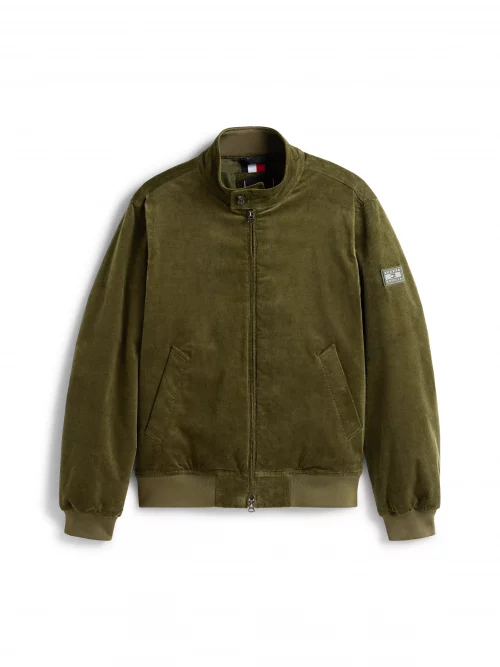 Grosse Piece Blouson Harrington Velours Kaki Fonce – Image 4