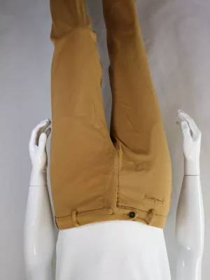 Pantalon Sport Chino Hamilton-2 Jaune Moyen