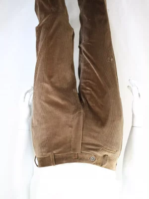 Pantalon Velours Velours Hamilton-2 Beige Moyen