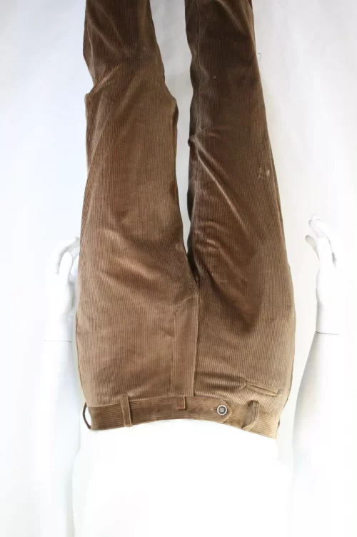 Pantalon Velours Velours Hamilton-2 Beige Moyen